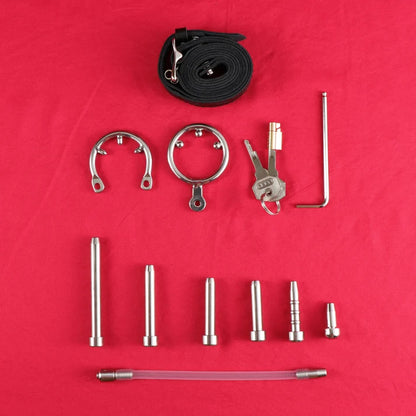 Chastity Cage Accessories – Inserts, Rings, Belt & Locks