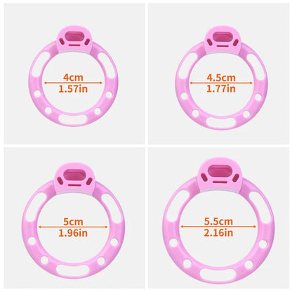 Vibrating Chastity Cage with Optional Remote Vibrator