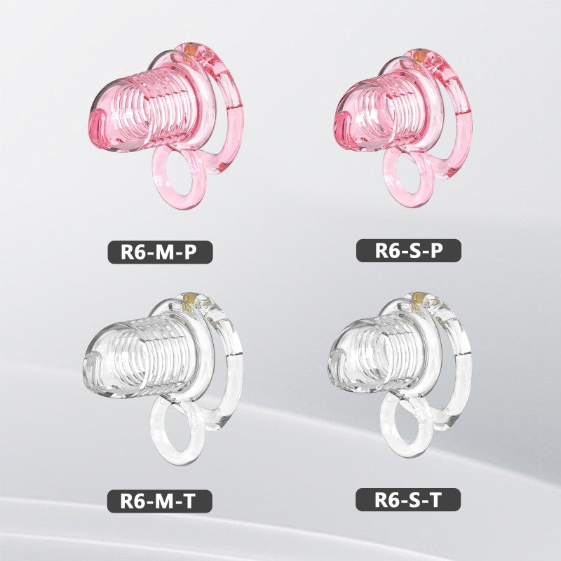Transparent Flexible Chastity Cage with Stretchable Design