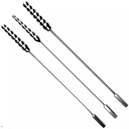 Multiple Layers Ripple Spheres Urethral Sounding Rod