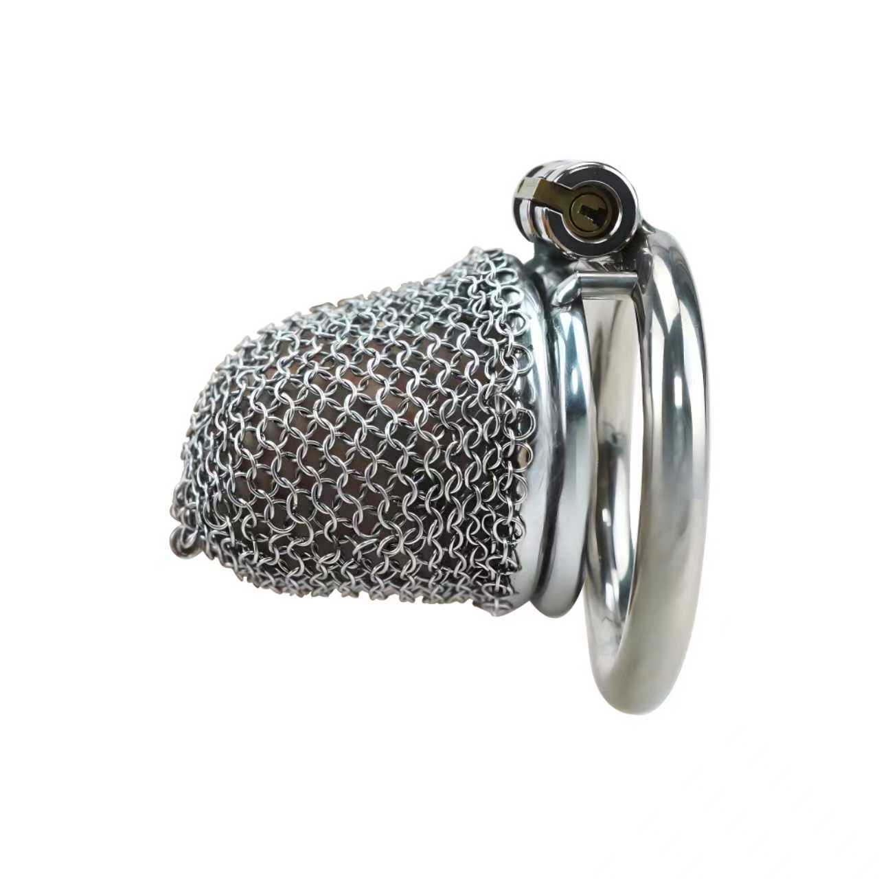 Jaula de castidad de malla: armadura de fantasía medieval para tus batallas más privadas