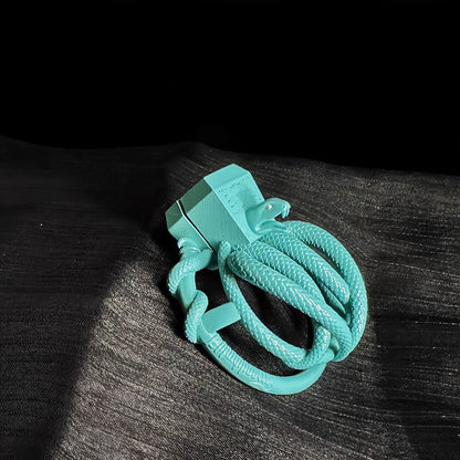 Green Snake Sissy Chastity Cage