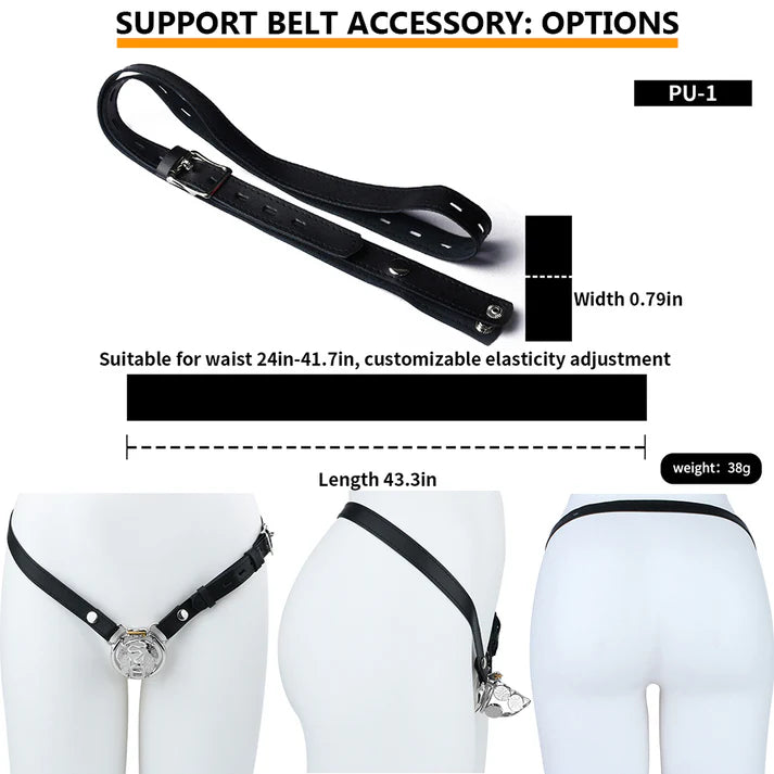 Solar Serpent Stainless Steel Chastity Cage – Coiled Snake Design