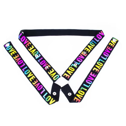 Three-Way Support Strap | Sparkle Series Adjustable Support Harness with LOVE Design