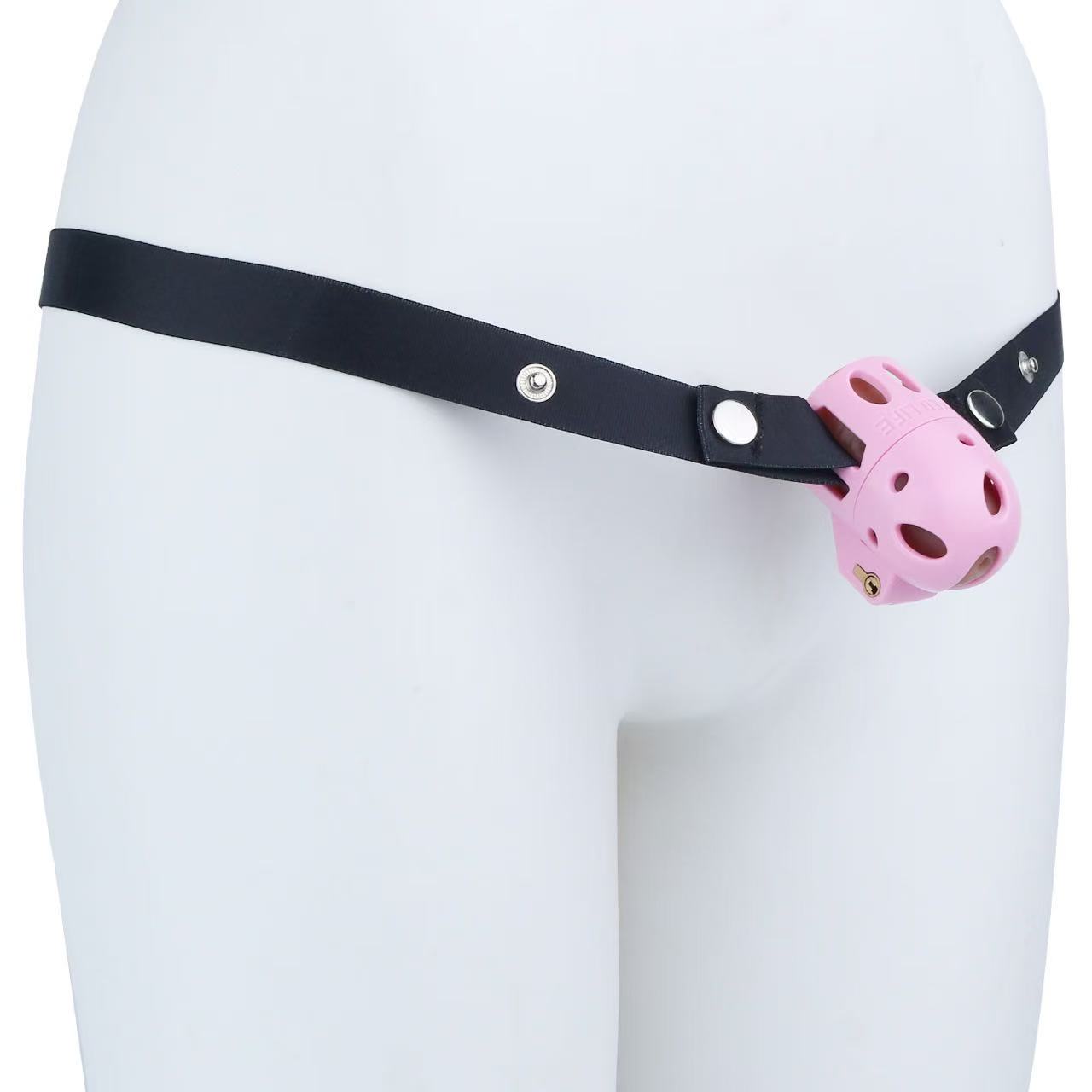 Ringless Male Chastity Cage – Coronal Sulcus Lock Design | Clasp-Free Chastity Cage