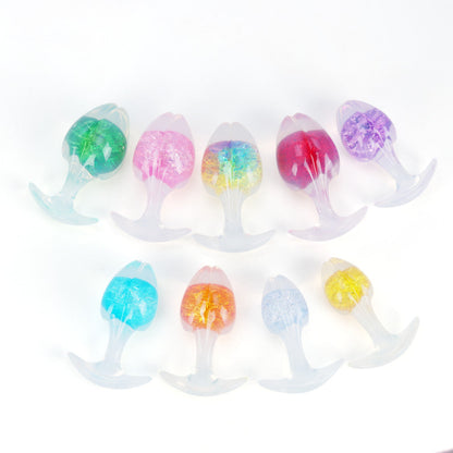 Bean Sprout Crystal Butter Plug- 9Colors