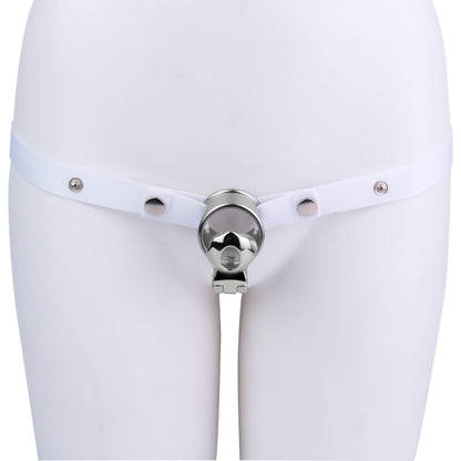 No Ball Ring Chastity Cage 2.0 Stainless Steel Glans Locking Male Chastity Device for Long-Term Comfortable Wear