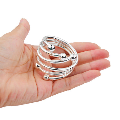 Metal Penis Restraint Device for Men – Cock Cage, Chastity Ring & Ejaculation Control Toy