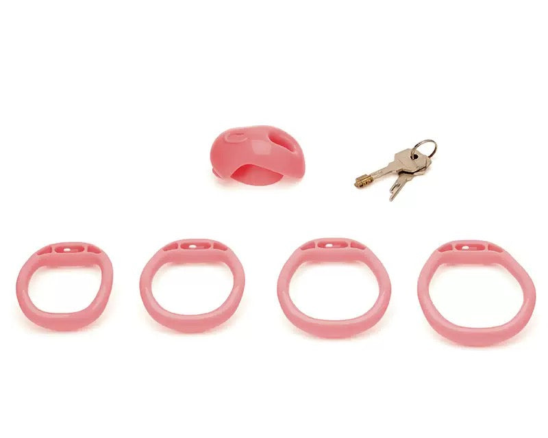 Colorful Protective Shield Chastity Lock