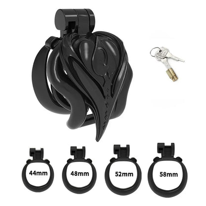3D Ultra Compact Shield Chastity Cage – Lightweight Resin Device for Discreet Daily Wear