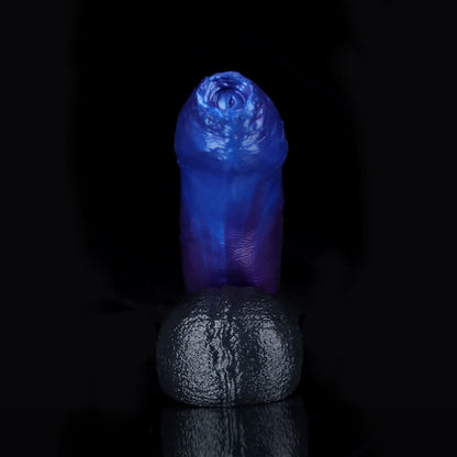 Naga Blue Purple Fantasy Dildo – Serpent-Inspired Silicone Toy for Targeted Stimulation