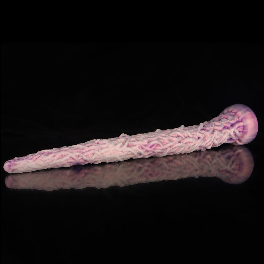 Vine Purple Tentacle Dildo – Artistic Fantasy Silicone Toy with Elegant Gradient