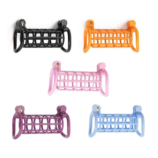 Jaula de castidad para pollos doble