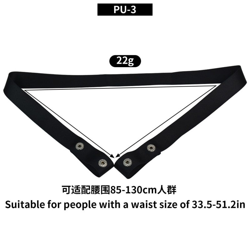 Premium Dual-Stretch Waistband – Latex & Nylon Fiber Comfort Fit