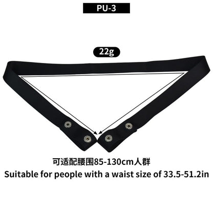 Premium Dual-Stretch Waistband – Latex & Nylon Fiber Comfort Fit