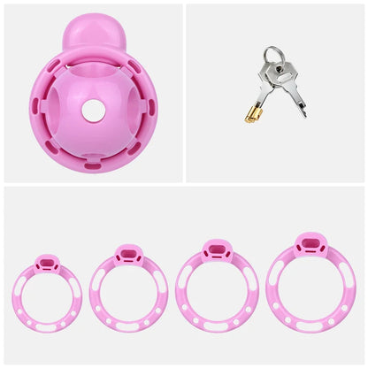 Vibrating Chastity Cage with Optional Remote Vibrator