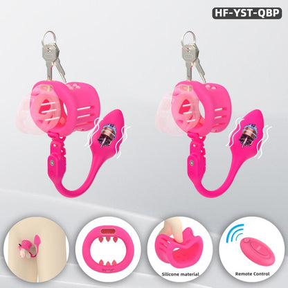 Silicone Soft Spike Extension Sleeve | Compatible with GSD Chastity Cage System