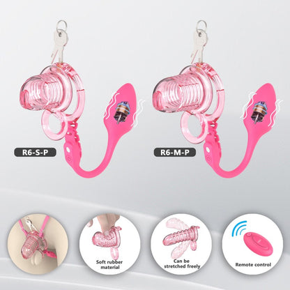 Transparent Flexible Chastity Cage with Stretchable Design