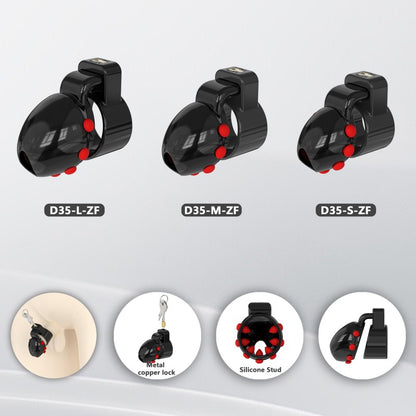 Ringless Head-Enclosing Chastity Lock