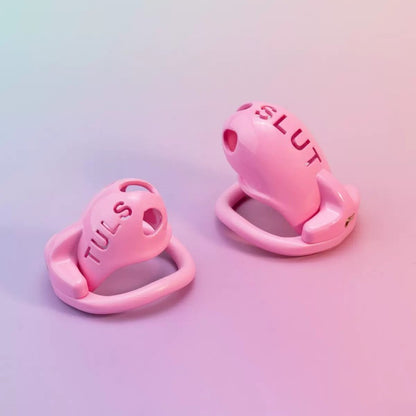 SLUT Compact Male Chastity Cage