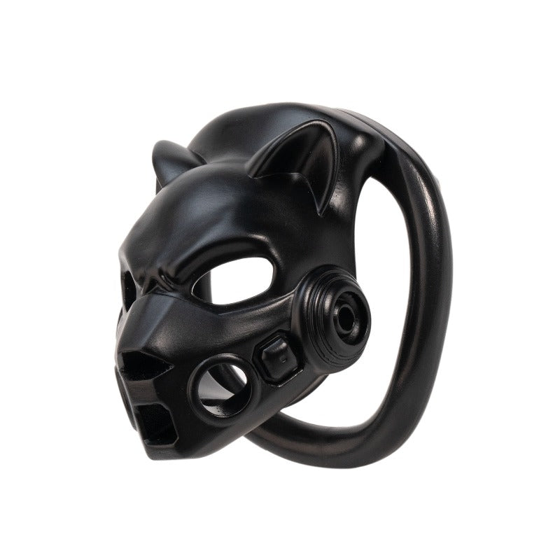Mecha Leopard Resin Chastity Cage | 4- or 6-Ring Set