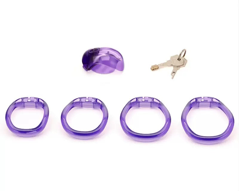Colorful Protective Shield Chastity Lock