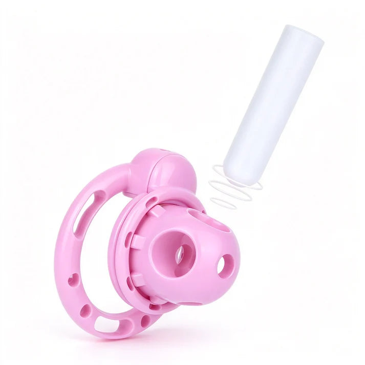 Vibrating Chastity Cage with Optional Remote Vibrator