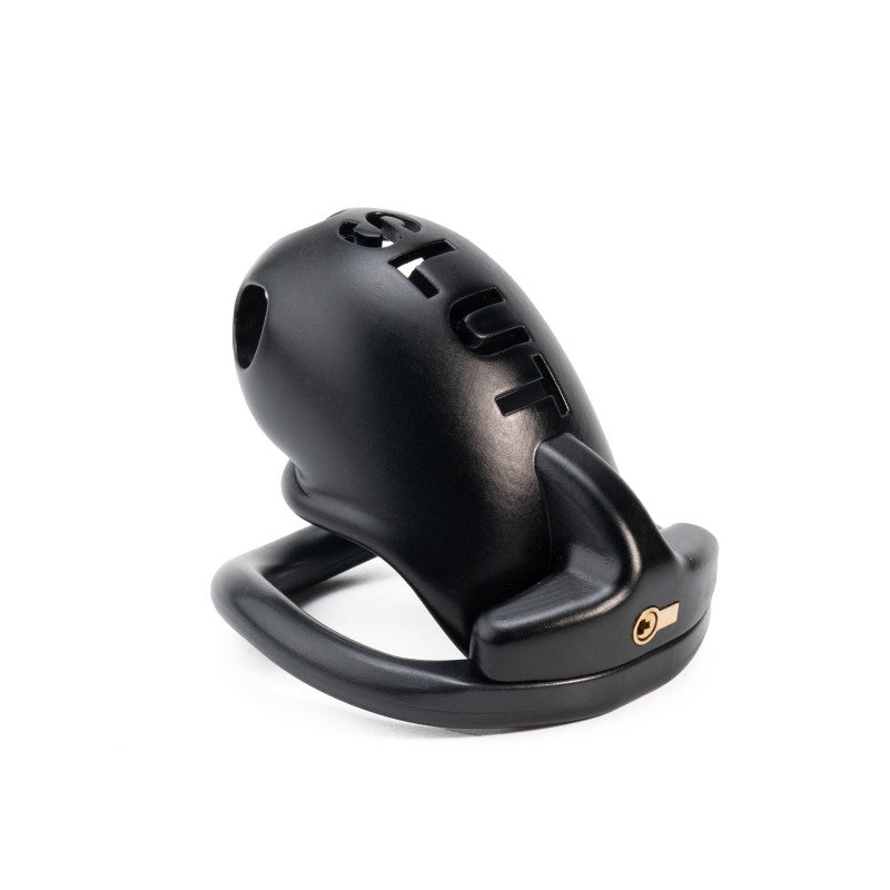 SLUT Compact Male Chastity Cage