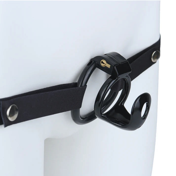 Semi-Open Male Chastity Cage – ABS Resin