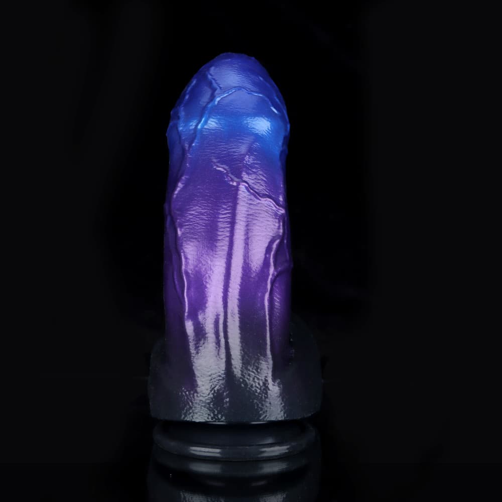Naga Blue Purple Fantasy Dildo – Serpent-Inspired Silicone Toy for Targeted Stimulation