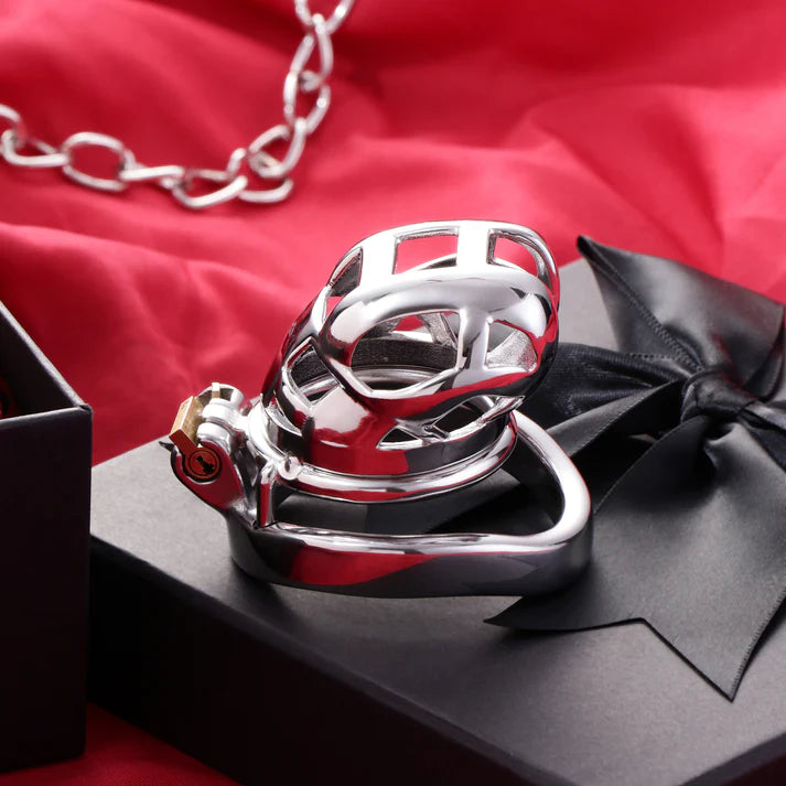 Cobra Metal Chastity Cage– Sleek, Durable & Secure