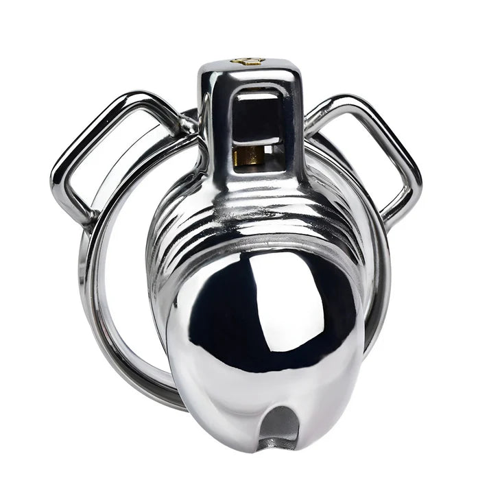 Metal Penis Shaped Chastity Cage