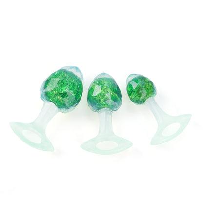 Diamond Crystal Butter Plugs - 9 Colors