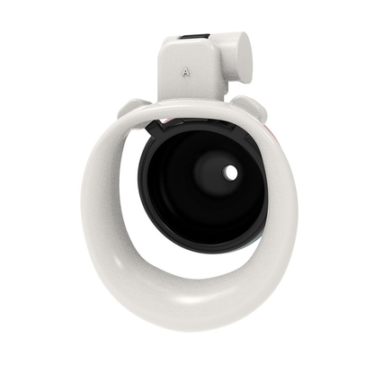 Spherical Capture-Style Chastity Cage – Portable Resin Male Chastity Device with Secure Lock