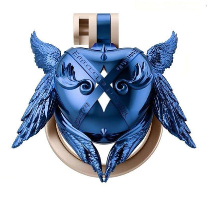 Herzförmiger Keuschheitskäfig mit sechs Flügeln in Engelform