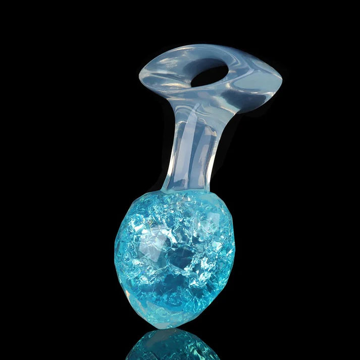 Tapones de mantequilla de cristal de diamante - 9 colores