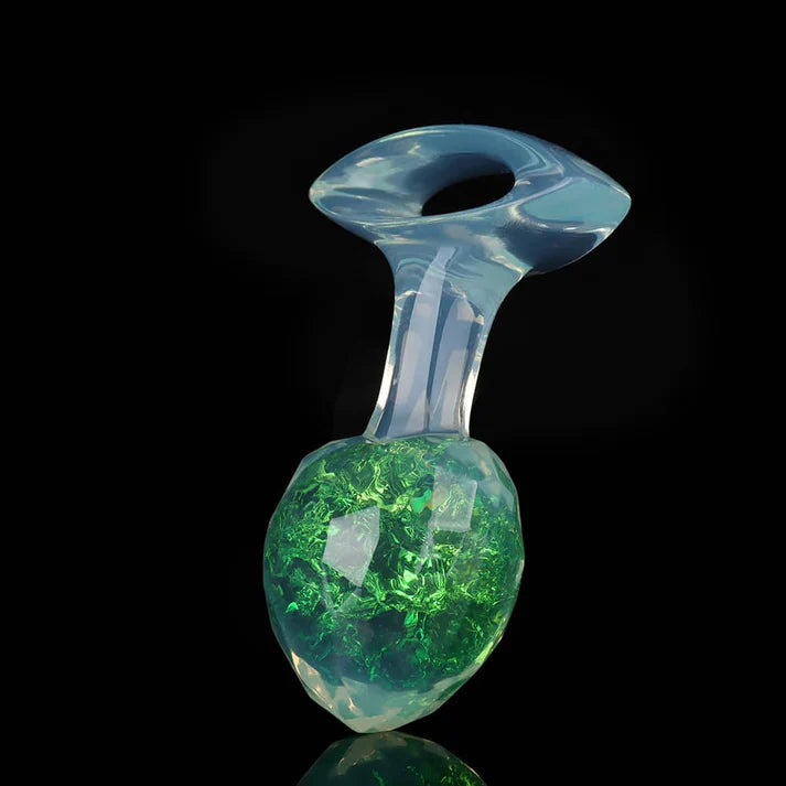 Tapones de mantequilla de cristal de diamante - 9 colores