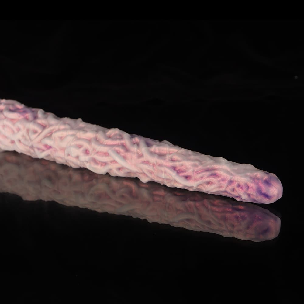 Vine Purple Tentacle Dildo – Artistic Fantasy Silicone Toy with Elegant Gradient