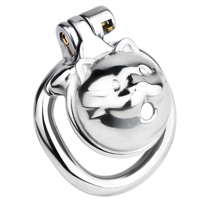 Cat Face Mini Chastity Cage – Cute, Compact & Comfortable Resin Design