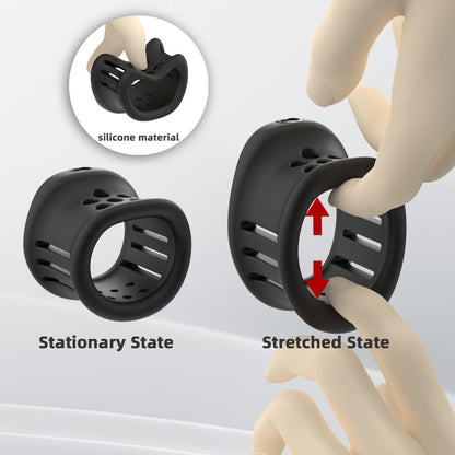 Silicone Soft Spike Extension Sleeve | Compatible with GSD Chastity Cage System