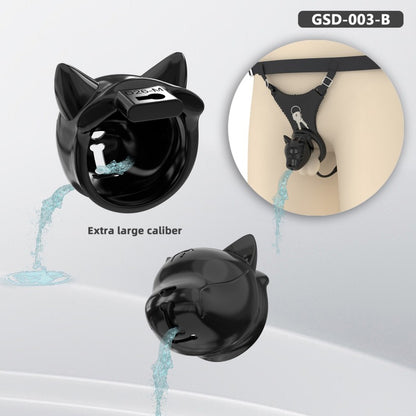 Puppy Head Chastity Cage Set with Underwear & Plug-GSD Series