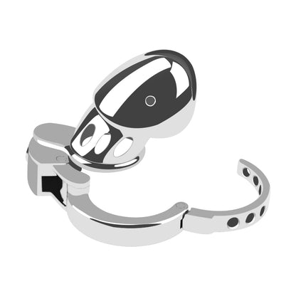 Metal Cock Design Adjustable Chastity Cage – Ring Sizes 32mm to 50mm