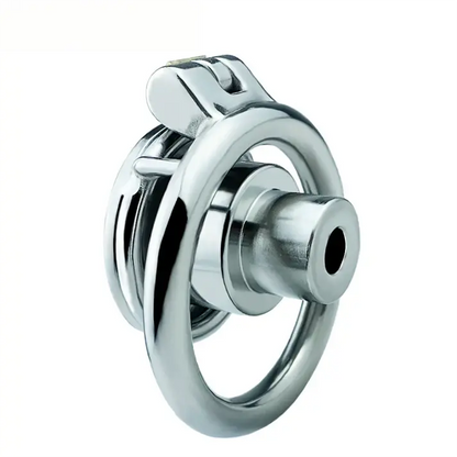 Inverted Double Cylinder Flat Chastity Cage