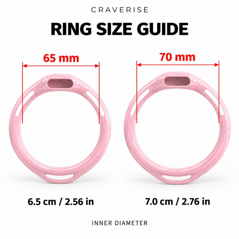 Large Chastity Cage Base Ring – 65mm / 70mm