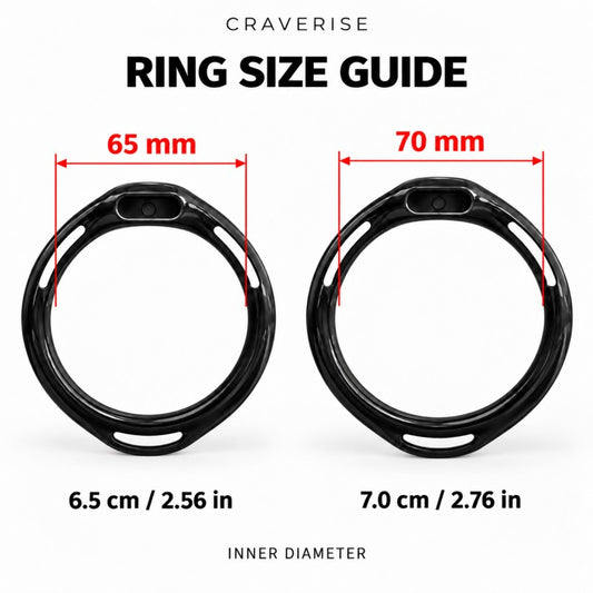 Large Chastity Cage Base Ring – 65mm / 70mm