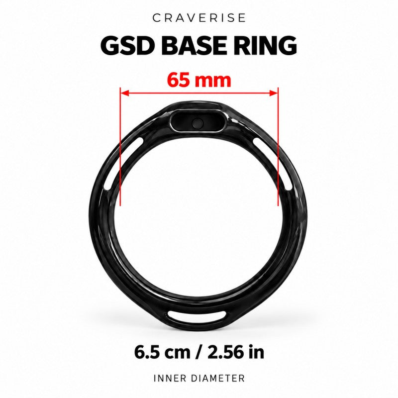 Large Chastity Cage Base Ring – 65mm / 70mm