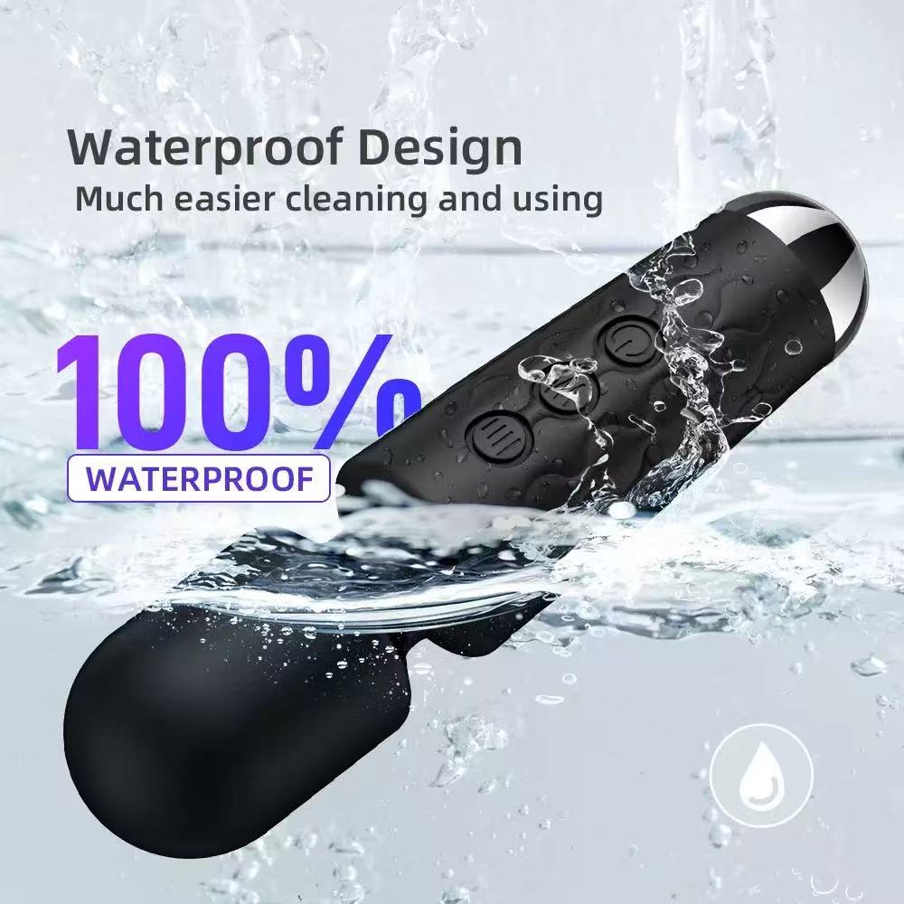 Chastity Vibrator Magic Wand – 8 Speeds, 20 Patterns, Waterproof & Rechargeable