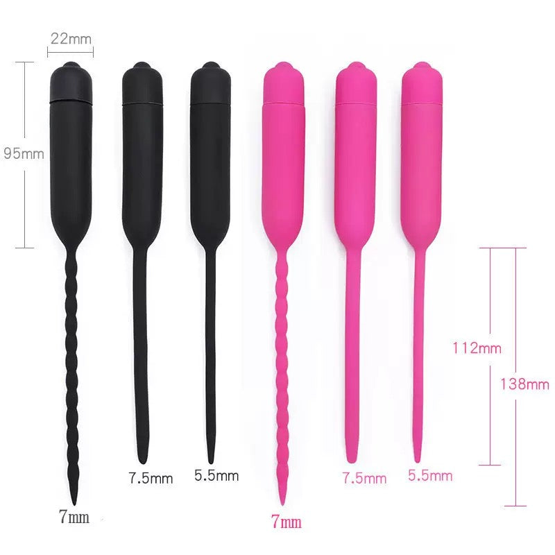 Quiver Vibrating Urethral Sound | 10-Speed Modes Stainless Steel Penis Plug