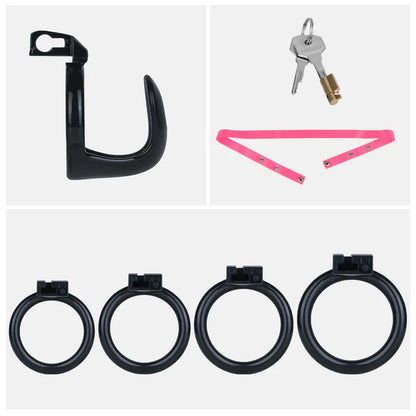 Semi-Open Male Chastity Cage – ABS Resin