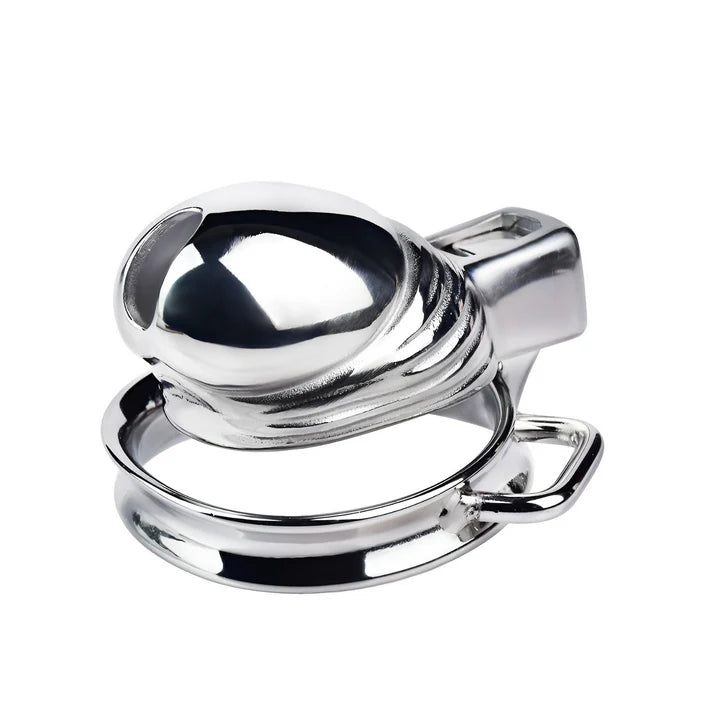 Metal Penis Shaped Chastity Cage